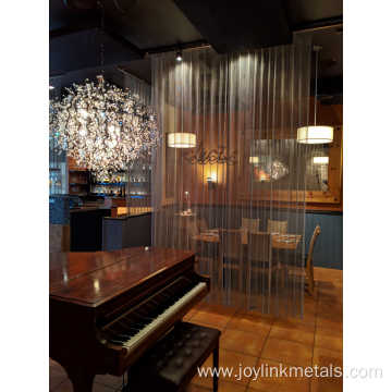 Decorative Gold Metal Mesh Curtain